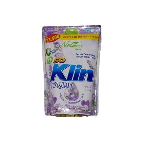 Jual So Klin Deterjen Cair Provence Lavender Ml Detergent Liquid