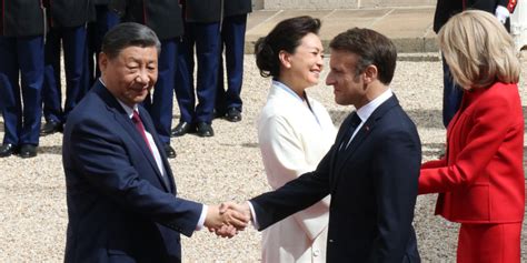 Rencontre Emmanuel Macron Xi Jinping Les Cadeaux Offerts Par Le