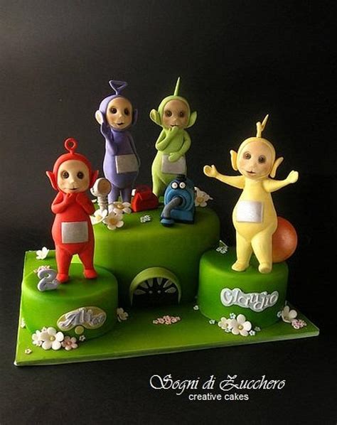 Teletubbies Decorated Cake By Maria Letizia Bruno Cakesdecor