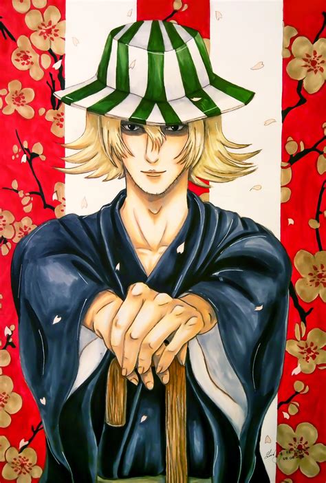 Art Trade Bleach Fa Urahara By Hallowie On Deviantart