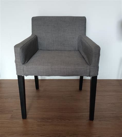 Ikea Nils Chair Grey Furniture Home Living Furniture Chairs On