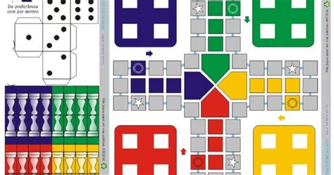 Jogo Ludo Para Imprimir