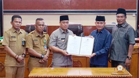 Menuju Lingga Emas Dprd Kabupaten Lingga Sepakati Ranperda Rpjpd