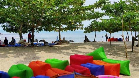 Tempat Wisata Di Lampung Serunya Wisata Glamping Pantai Semukuk