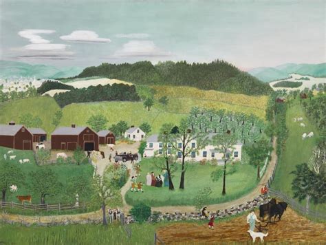 Grandma Moses Anna Mary Robertson Moses Illustration History