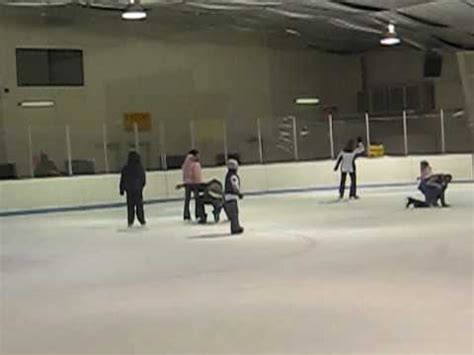 Adron Delima Ice Skating First Time Youtube