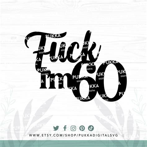 Fuck I M Birthday Cake Topper Svg Dirty Cake Topper Etsy Australia