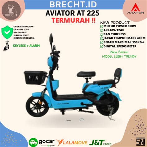 Jual Sepeda Listrik Aviator AT 225 E Bike 500 Watt Garansi New Series