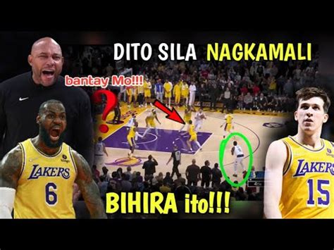 ANG PLAY NA TATAPOS SANA SA LABAN NG LAKERS DITO PALA NAGKAMALI ANG