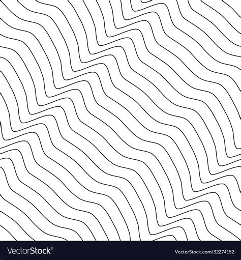 Decorative Seamless Outline Pattern Royalty Free Vector