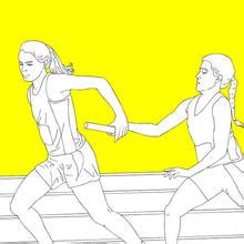 Coloriage ATHLETISME Coloriages Coloriage à imprimer gratuit fr