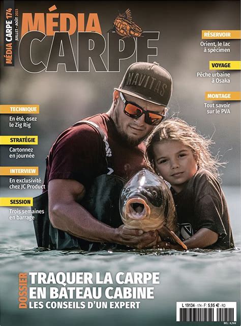 174 Juillet Août 2023 Peche et Poissons Carnassiers carpe