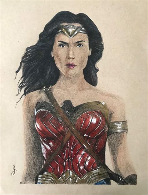 Wonder Woman Drawing Arte Amino Amino