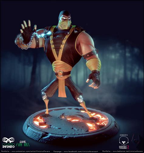 Scorpion - Mortal Kombat Animated Series - ZBrushCentral