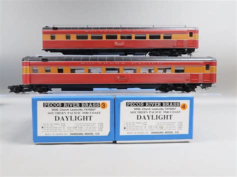 O Rail Brass Model PRB Pecos River 8821 SP Southern Pacific Coast