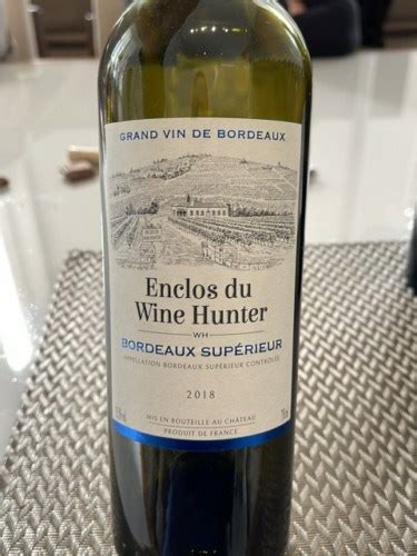 Enclos du Wine Hunter Bordeaux Supérieur Vivino Australia