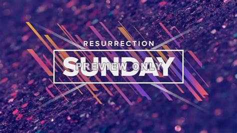 Sapphire Resurrection Sunday Still By Life Scribe Media Easyworship Media