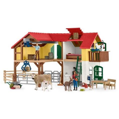 Bauernhaus Mit Stall Und Tieren 42407 Farm World Schleich Gmbh