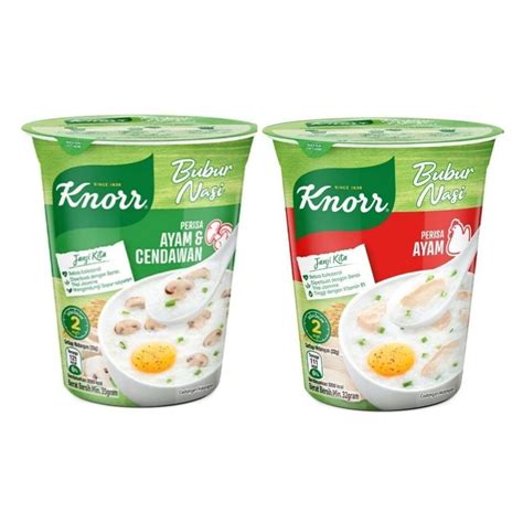 knorr cup porridge  shopee malaysia