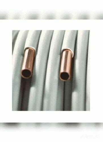 Indigo Coil White Pvc Coated Copper Tube Size Diameter Above Inch