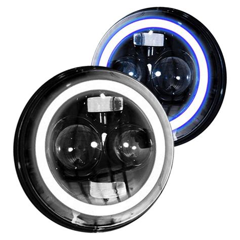 Race Sport Round Custom Sealed Beam Headlights