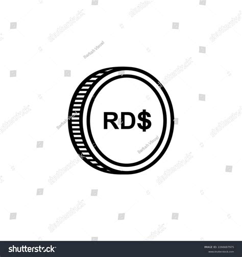 Dominican Republic Currency Symbol Dominican Peso Stock Vector (Royalty ...