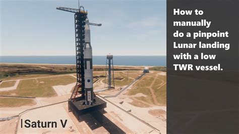 How To Manually Do A Pinpoint Lunar Landing With A Low Twr Vessel Ksp