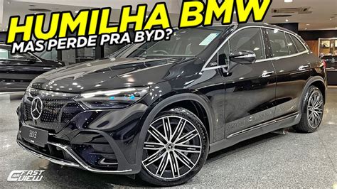 NOVO MERCEDES BENZ EQE 300 SUV 2024 CARO E MENOS POTENTE QUE BYD YUAN