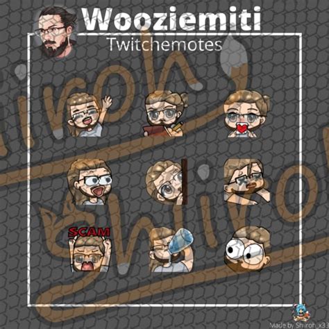 Draw Cute Custom Twitch Emotes By Shiirohx33 Fiverr