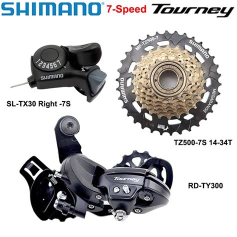 Shimano Tourney V V Groupset Speed Sl Tx Shifters Rd Ty Rear