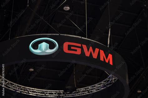 Great Wall Motors Co Ltd Gwm Business Brand Logo At Moto Expo Booth