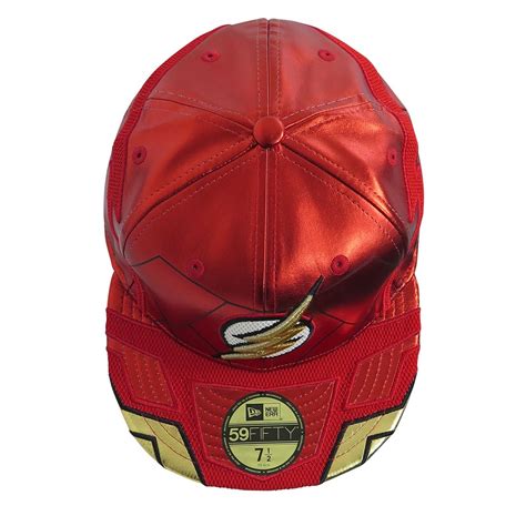 Flash Justice League Armor 59fifty Fitted Hat
