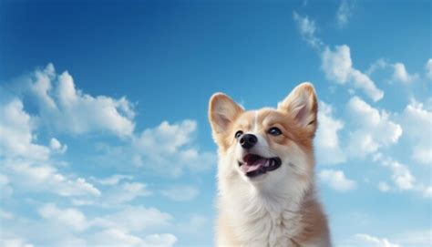 Premium AI Image | corgi dog in playing