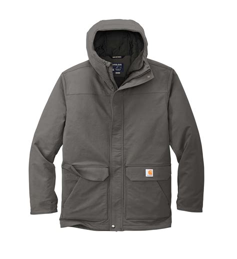 Custom Carhartt® Mens Super Dux™ Insulated Hooded Coat