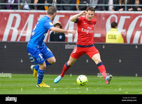 PSG S Kevin Gameiro During The French First League Soccer Match Troyes