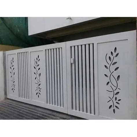 Sliding White Mild Steel Main Gate At Rs 65 Kilogram In Ghaziabad Id