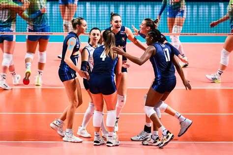 Preolimpico Volley Femminile Bis Italia Battuta 3 0 La Slovenia