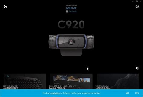 Logitech C922 pro stream webcam software (Windows 10 and mac)