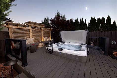 Decks Around Hot Tub Ideas