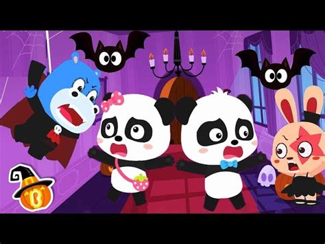 Baby Panda's Halloween Night | Halloween Cartoon | Halloween Makeup ...