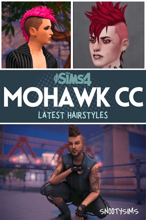 Simmers The Mohawk Cc Haircut Has Come A Long Way And It Still Rocks And Lives On This List Of