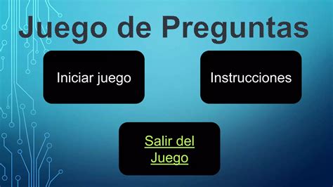 Como Hacer Un Juego De Preguntas En Powerpoint Ppt