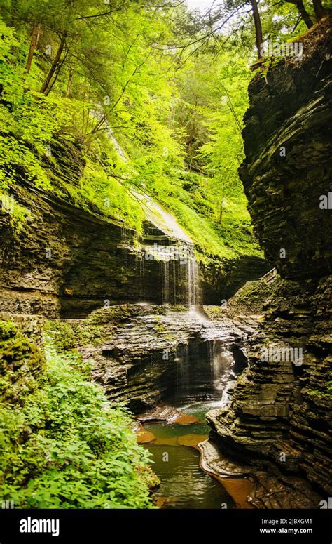 Watkins Glen State Park New York State United States Stock Photo Alamy