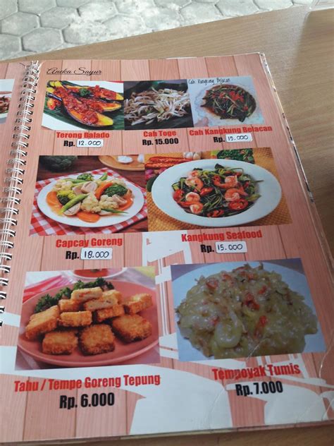 Menu At Rumah Makan Pindang Palembang Restaurant Bumi Agung