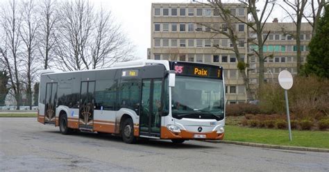 Bus Mercedes Benz Citaro Stib Mivb à Bruxelles Photo 2558