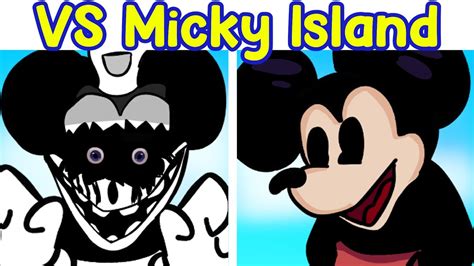 Friday Night Funkin Vs Mickey Mouse Treasure Island Fnf Mod Mouse