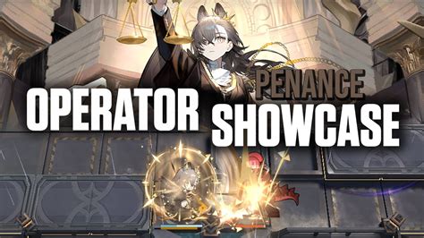 How To Use Penance Operator Showcase Arknights YouTube