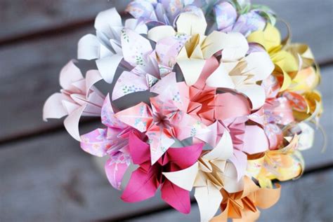 Items Similar To Lovely Lilies Large Origami Bouquet On Etsy