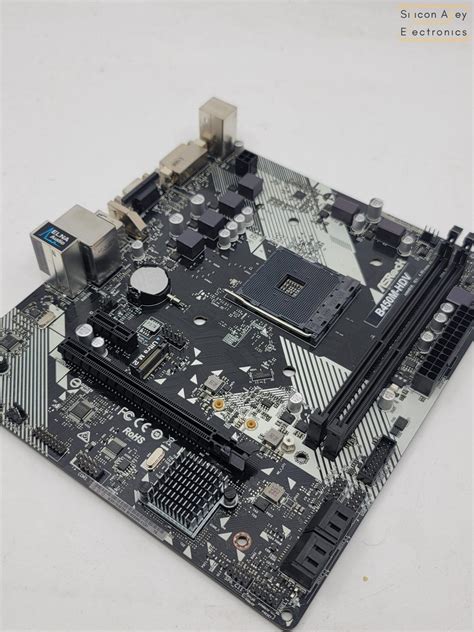 Asrock B450m Hdv Amd Am4 Micro Atx Motherboard Silicon Alley Electronics