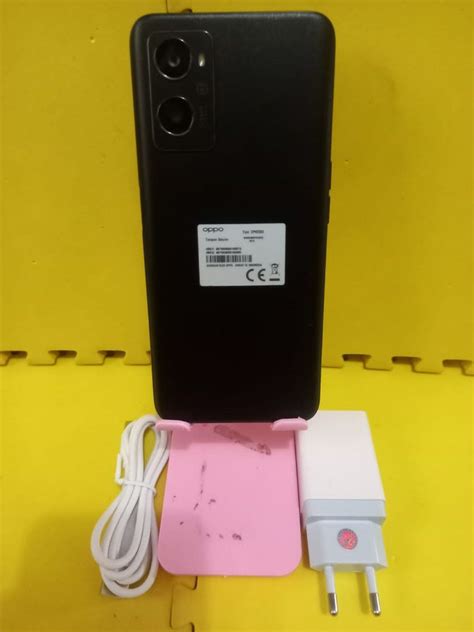 JUAL HP OPPO A96 RAM 8 256GB NFC BATANGAN HITAM 98 MULUS NO MINUS